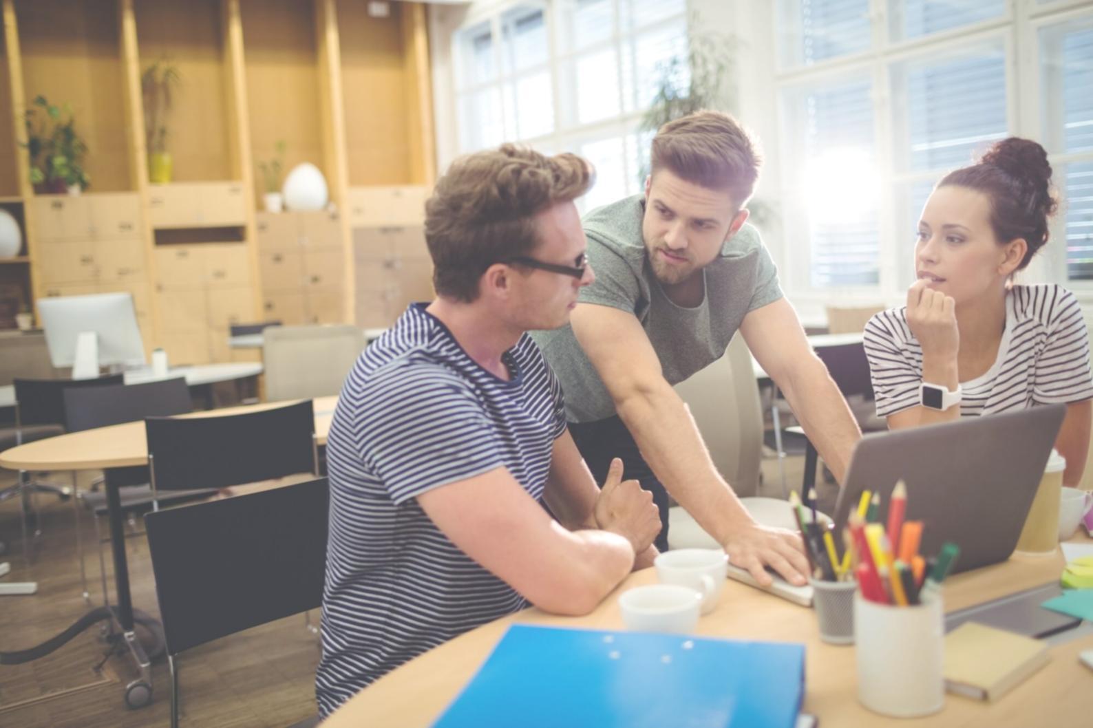 Professional UX design workspace with design thinking methodologies and user journey mapping